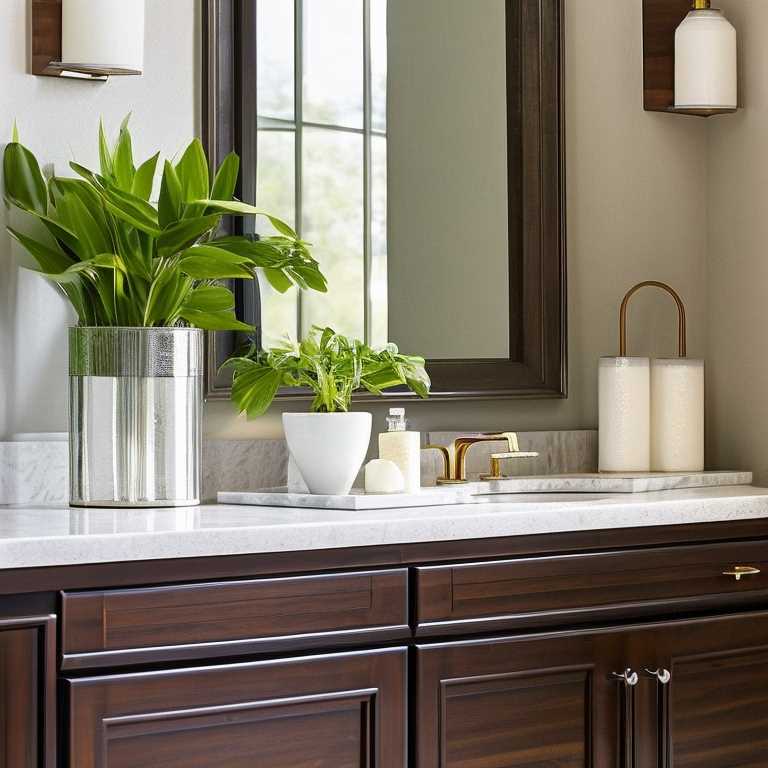 Decorate a Bathroom Countertop