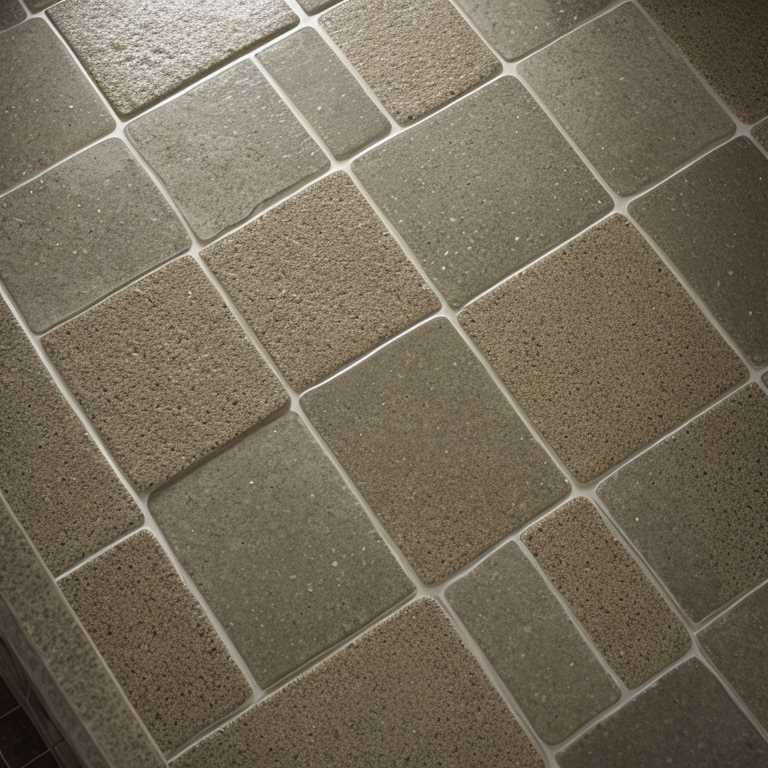 Clean Grout in a Bathroom