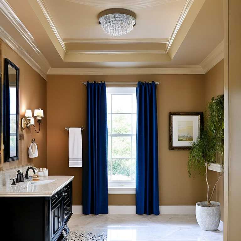 how to paint bathroom ceiling