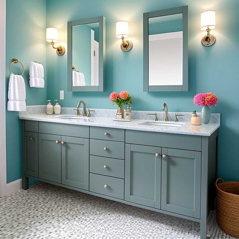 Paint a Bathroom Vanity