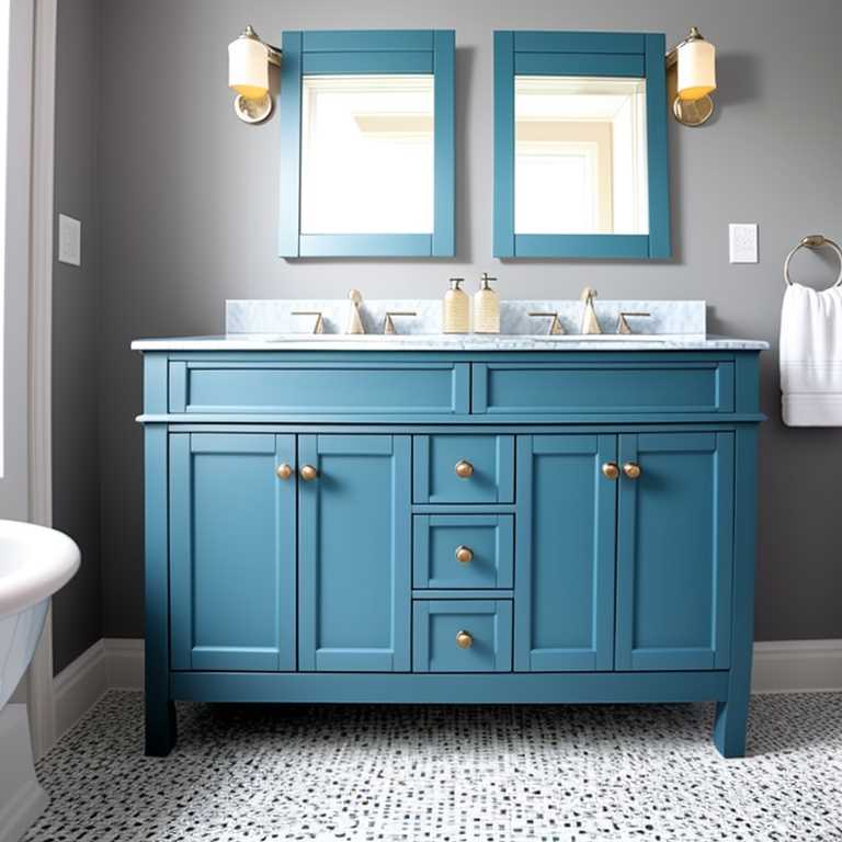 Paint a Bathroom Vanity