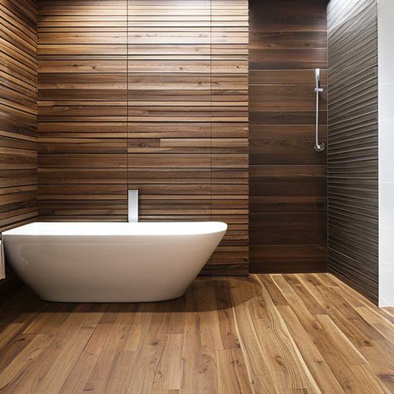 Waterproof Wood for a Bathroom