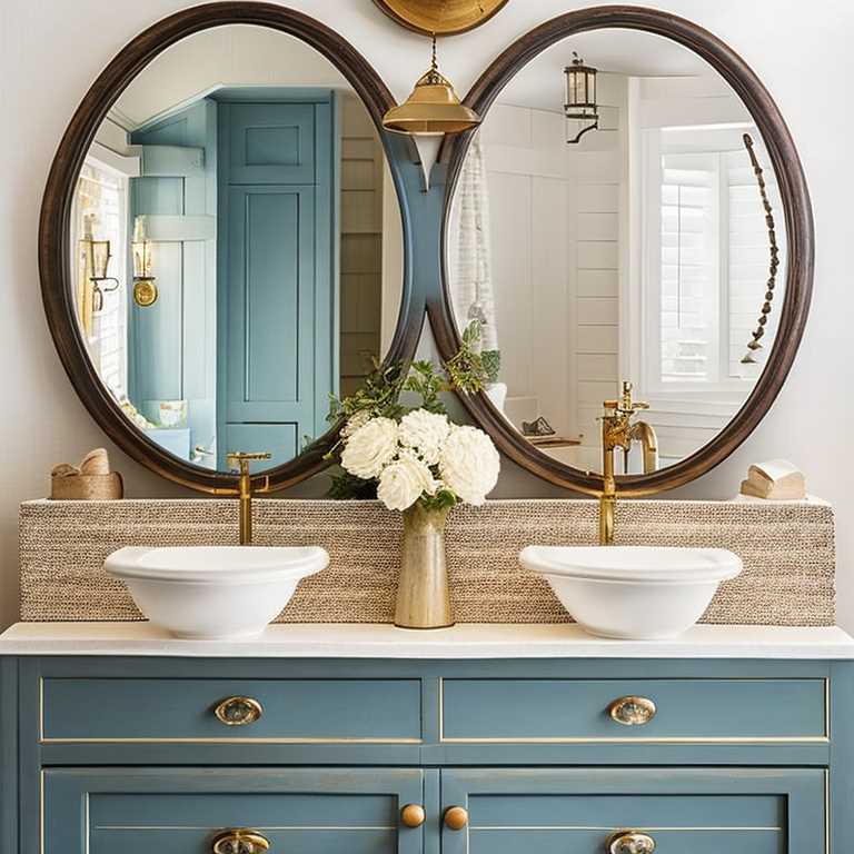 Bathroom with Nautical Decor