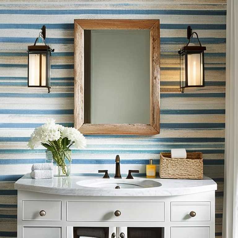 Bathroom with Nautical Decor