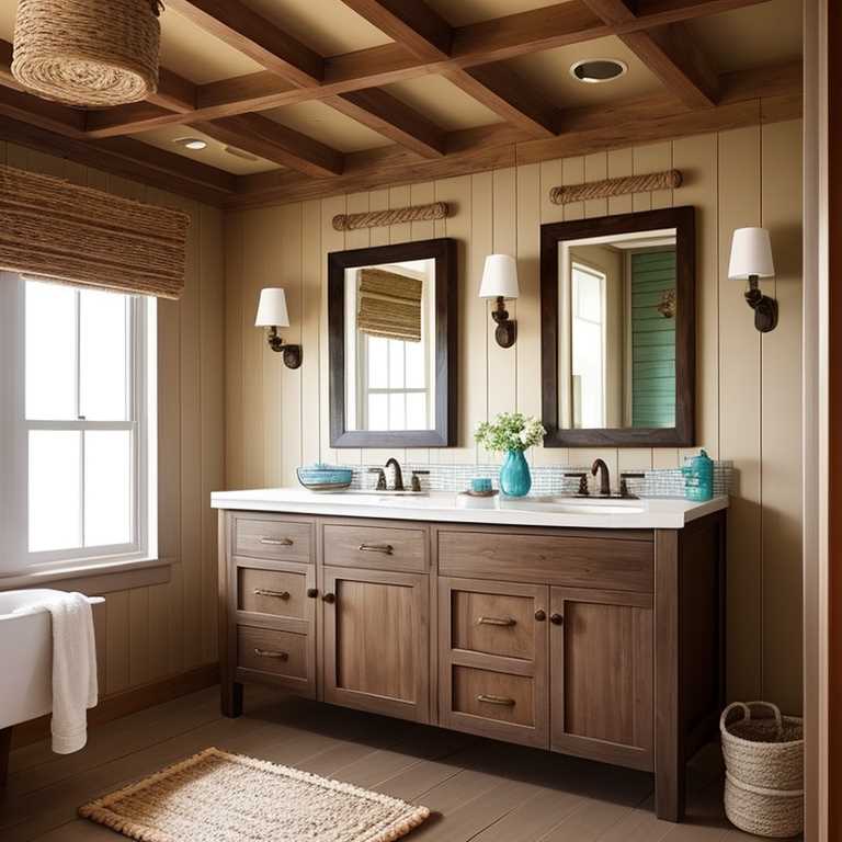 Bathroom with Nautical Decor