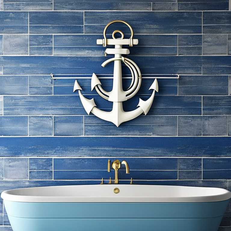 Bathroom with Nautical Decor