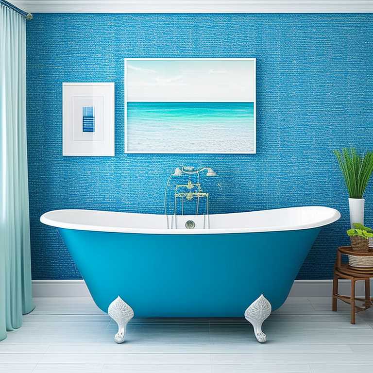 Bathroom with Nautical Decor