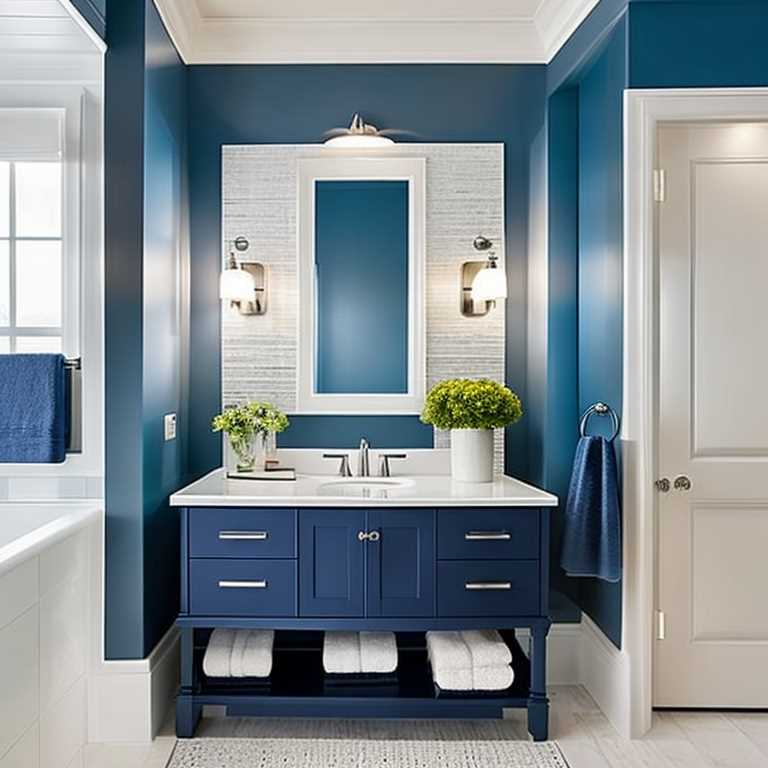 Bathroom with Nautical Decor