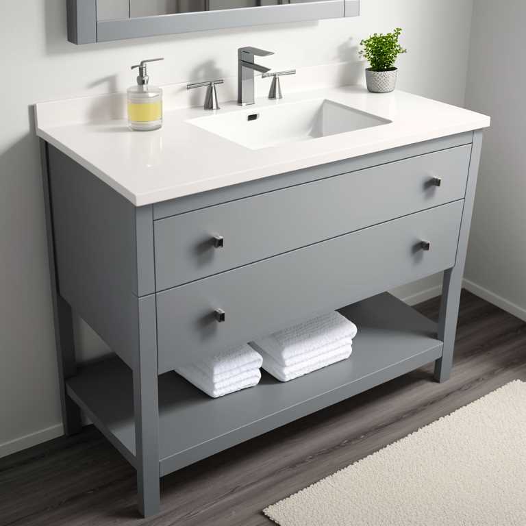 ikea bathroom vanity with sink