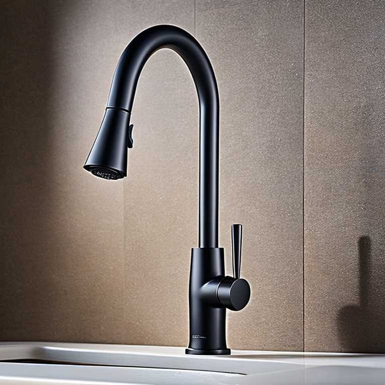 matte black faucet