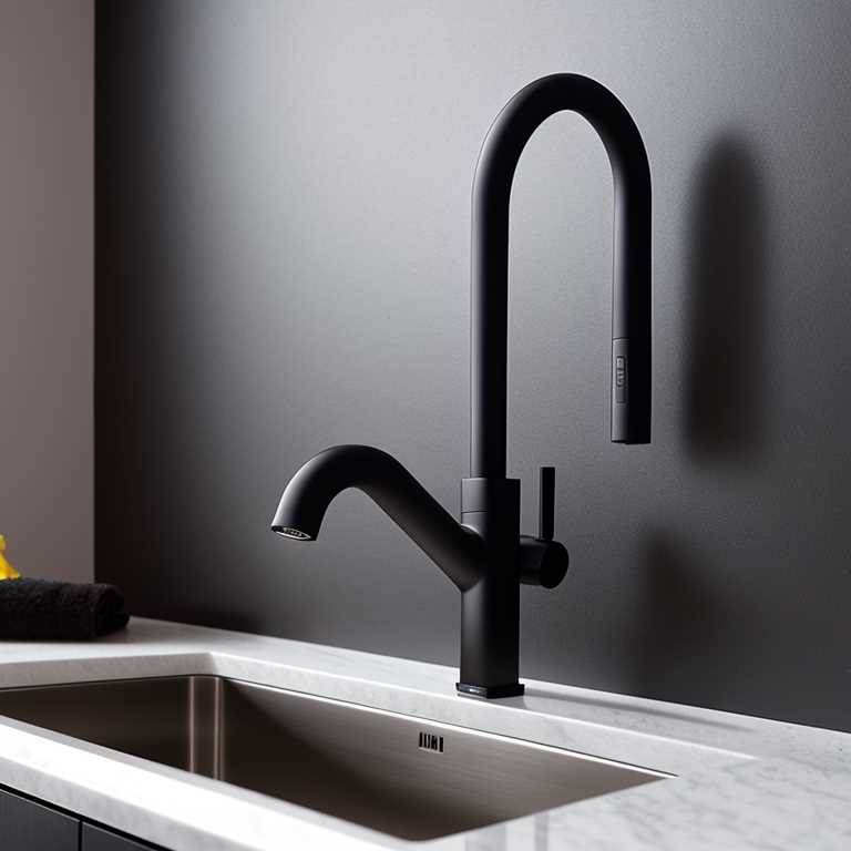 matte black faucet