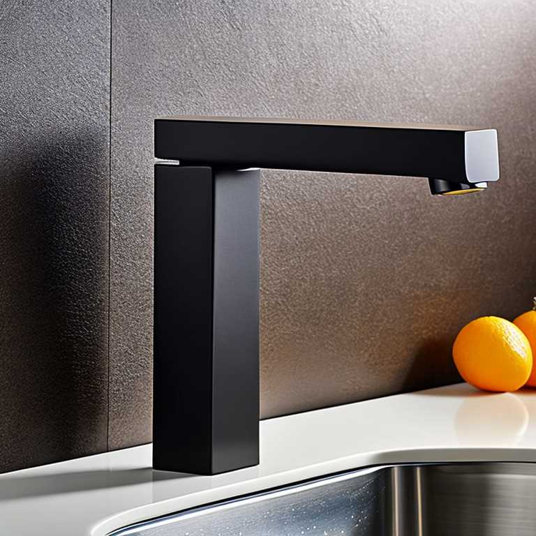 matte black faucet