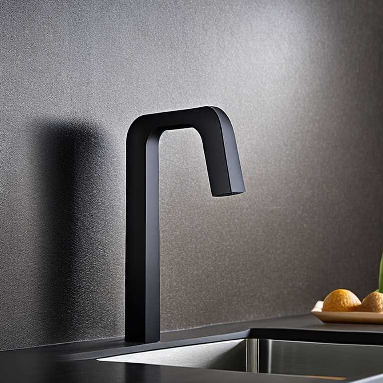 matte black faucet